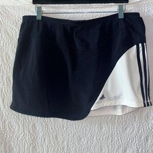 Adidas Climalite Asymmetric 3 Stripes Skort